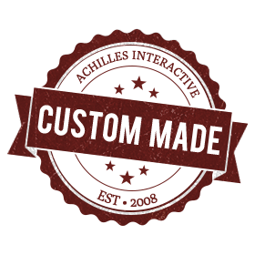 Custom made Achilles Interactive website